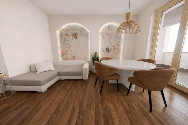 Render White Diamond: Le geometrie essenziali lasciano respirare il dettaglio, mentre le texture danno profondità allo sguardo. La composizione funziona perché ogni elemento ha un peso preciso e lascia liberi i percorsi quotidiani. Il risultato è uno spazio ordinato, più confortevole e semplice da mantenere. La soluzione è verificabile prima dei lavori attraverso campioni, planimetrie e render, riducendo correzioni costose in cantiere. Ogni elemento contribuisce a definire l’identità della vista 12 del portfolio White Diamond.
