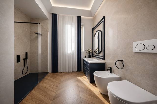 Render White Diamond: La luce radente accarezza le superfici e porta quiete nel cuore dell’ambiente. La scelta di mantenere una base cromatica controllata permette a legno, tessuti e finiture di distinguersi senza creare rumore visivo. In pratica, questa soluzione rende la stanza più facile da vivere, illuminare e completare nel tempo. La composizione permette di riconoscere una funzione principale senza impedire allo spazio di accogliere altri momenti della giornata. Ogni elemento contribuisce a definire l’identità della vista 40 del portfolio White Diamond.