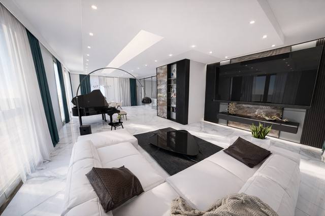 Render White Diamond: La luce radente accarezza le superfici e porta quiete nel cuore dell’ambiente. La scelta di mantenere una base cromatica controllata permette a legno, tessuti e finiture di distinguersi senza creare rumore visivo. In pratica, questa soluzione rende la stanza più facile da vivere, illuminare e completare nel tempo. La composizione permette di riconoscere una funzione principale senza impedire allo spazio di accogliere altri momenti della giornata. Ogni elemento contribuisce a definire l’identità della vista 52 del portfolio White Diamond.