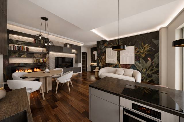 Render White Diamond: Un dialogo misurato tra materia, colore e proporzione costruisce un’atmosfera che invita a restare. Le superfici non sono soltanto decorative: riflettono, assorbono e guidano la luce nelle diverse ore del giorno. È un equilibrio utile quando si desidera un interno elegante ma non fragile o dipendente dalle mode. La luce è stata pensata per non creare riflessi fastidiosi, lasciando ogni superficie percepibile sia di giorno sia dopo il tramonto. Ogni elemento contribuisce a definire l’identità della vista 71 del portfolio White Diamond.