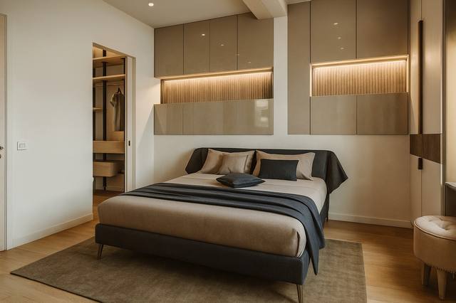 Render White Diamond: Un dialogo misurato tra materia, colore e proporzione costruisce un’atmosfera che invita a restare. Le superfici non sono soltanto decorative: riflettono, assorbono e guidano la luce nelle diverse ore del giorno. È un equilibrio utile quando si desidera un interno elegante ma non fragile o dipendente dalle mode. La luce è stata pensata per non creare riflessi fastidiosi, lasciando ogni superficie percepibile sia di giorno sia dopo il tramonto. Ogni elemento contribuisce a definire l’identità della vista 89 del portfolio White Diamond.
