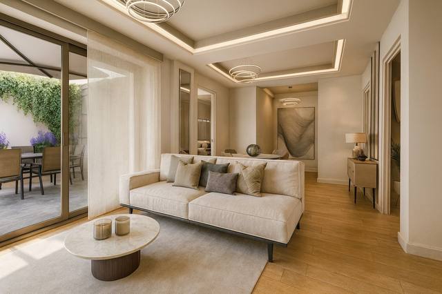 Render White Diamond: Un dialogo misurato tra materia, colore e proporzione costruisce un’atmosfera che invita a restare. Le superfici non sono soltanto decorative: riflettono, assorbono e guidano la luce nelle diverse ore del giorno. È un equilibrio utile quando si desidera un interno elegante ma non fragile o dipendente dalle mode. La luce è stata pensata per non creare riflessi fastidiosi, lasciando ogni superficie percepibile sia di giorno sia dopo il tramonto. Ogni elemento contribuisce a definire l’identità della vista 137 del portfolio White Diamond.
